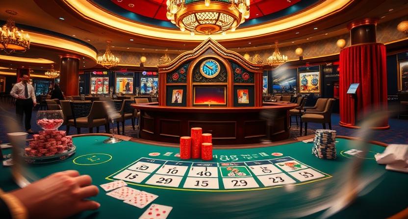 Player account and game selection on TK666